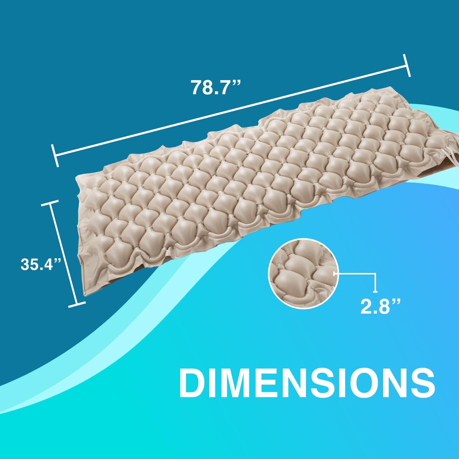 8" Alternating Pressure Mattress For Bedsores - Vive Health
