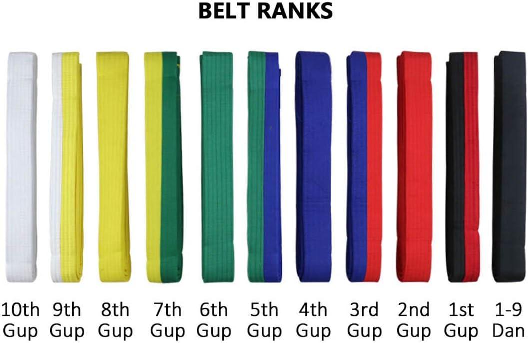 taekwondo belts