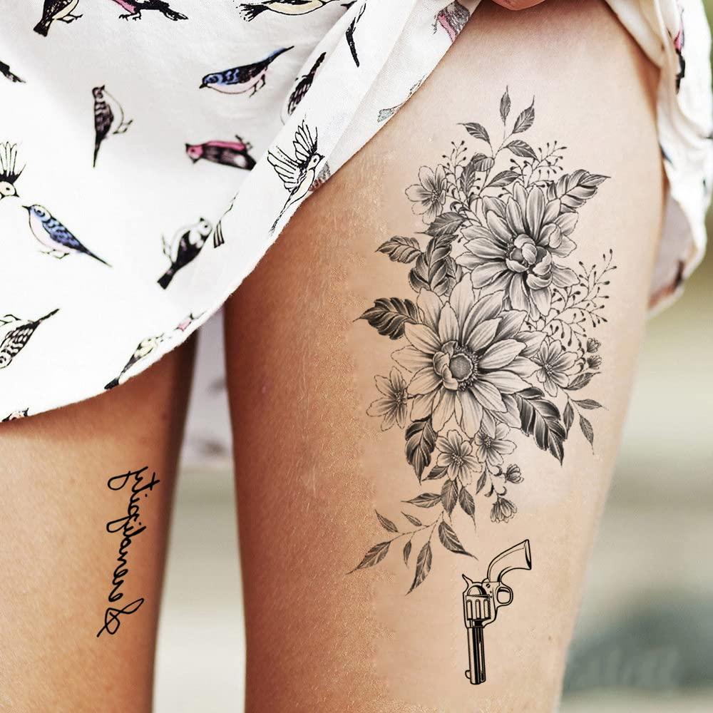 melt the lady lilly tatoo tops（melt the lady lily tattoo
