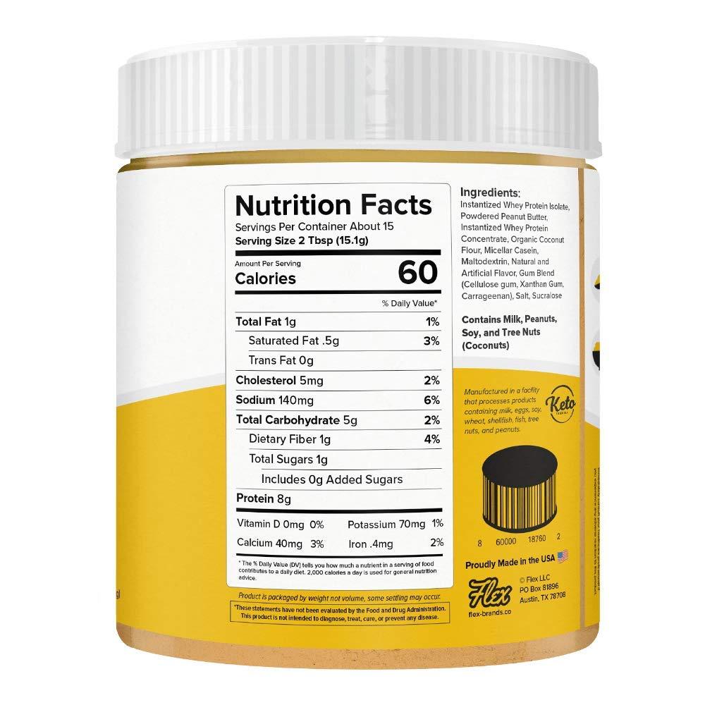 FDL Keto Protein Powder Cookie Butter Low Carb Food Easy to Mix