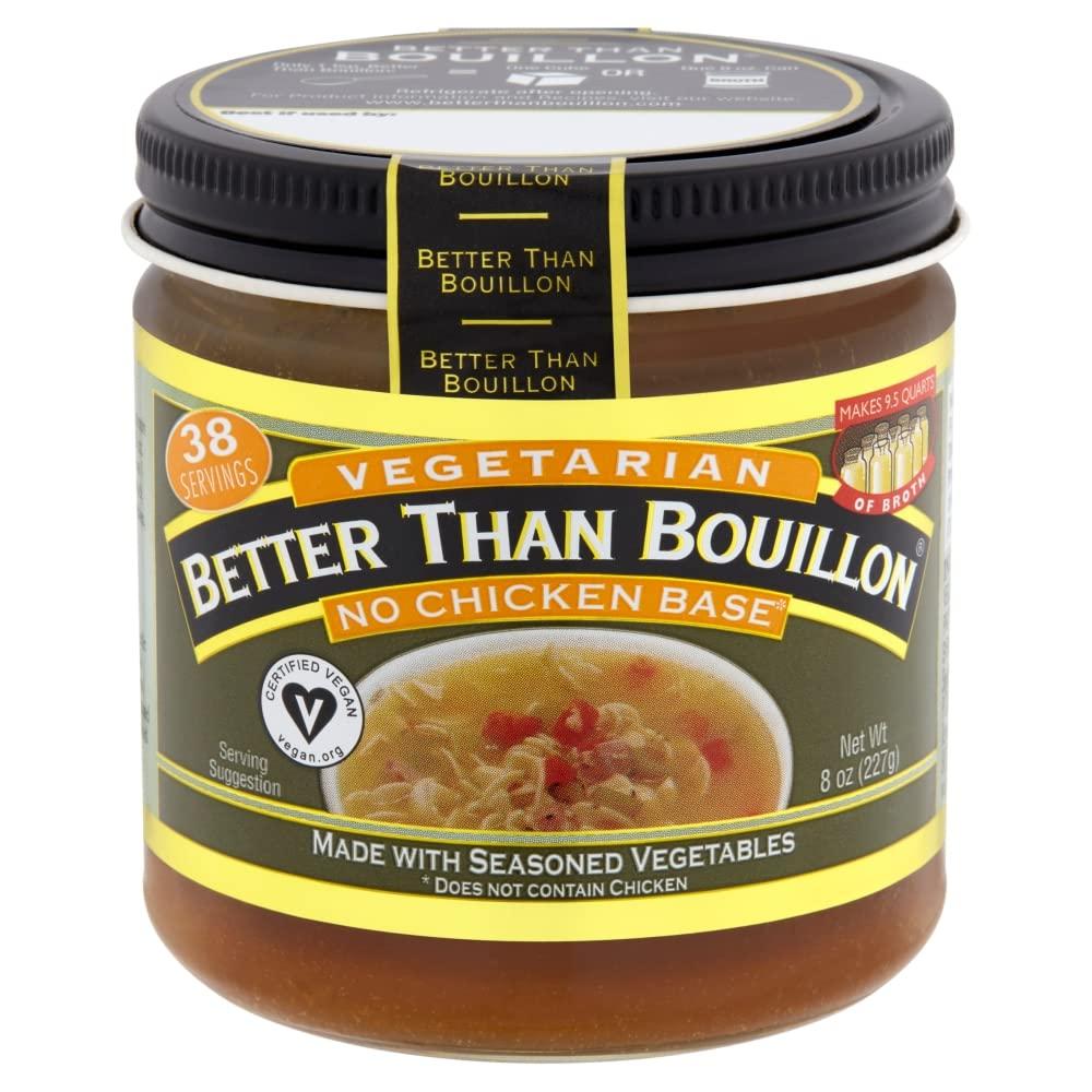Better Than Bouillon Vegetarian No Chicken Base, Made with Seasoned