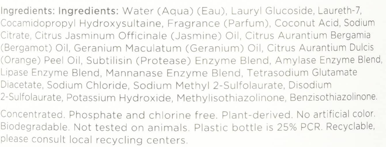 Caldrea Liquid Laundry Detergent, Safe and Effective for all Fabrics