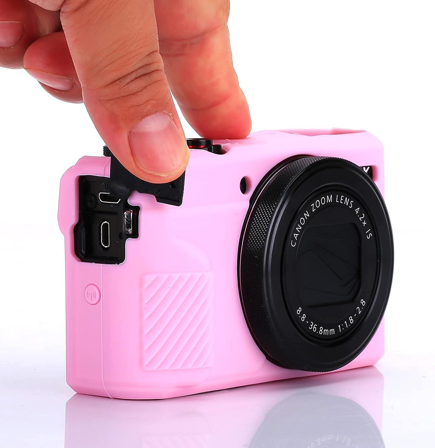 Nice Camera Video Bag For Canon G7XII G7X II G7X mark 3 G7X III G5X II  Silicone Case Rubber Camera case Protective Cover Skin - AliExpress