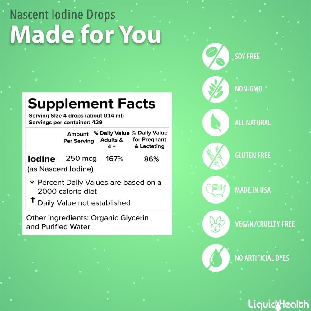 Nascent iodine new arrivals benefits