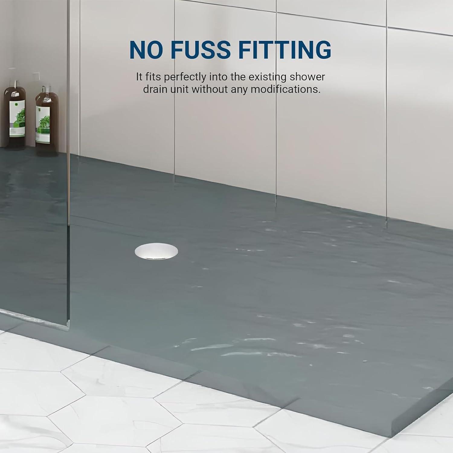 Removable Shower Plughole Cover Replacement Bathroom Deodorant Floor