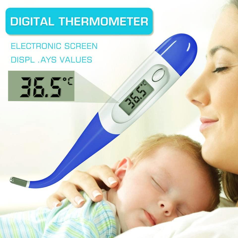 Accurate Digital Oral Thermometer for Kid Baby and Adult Fever