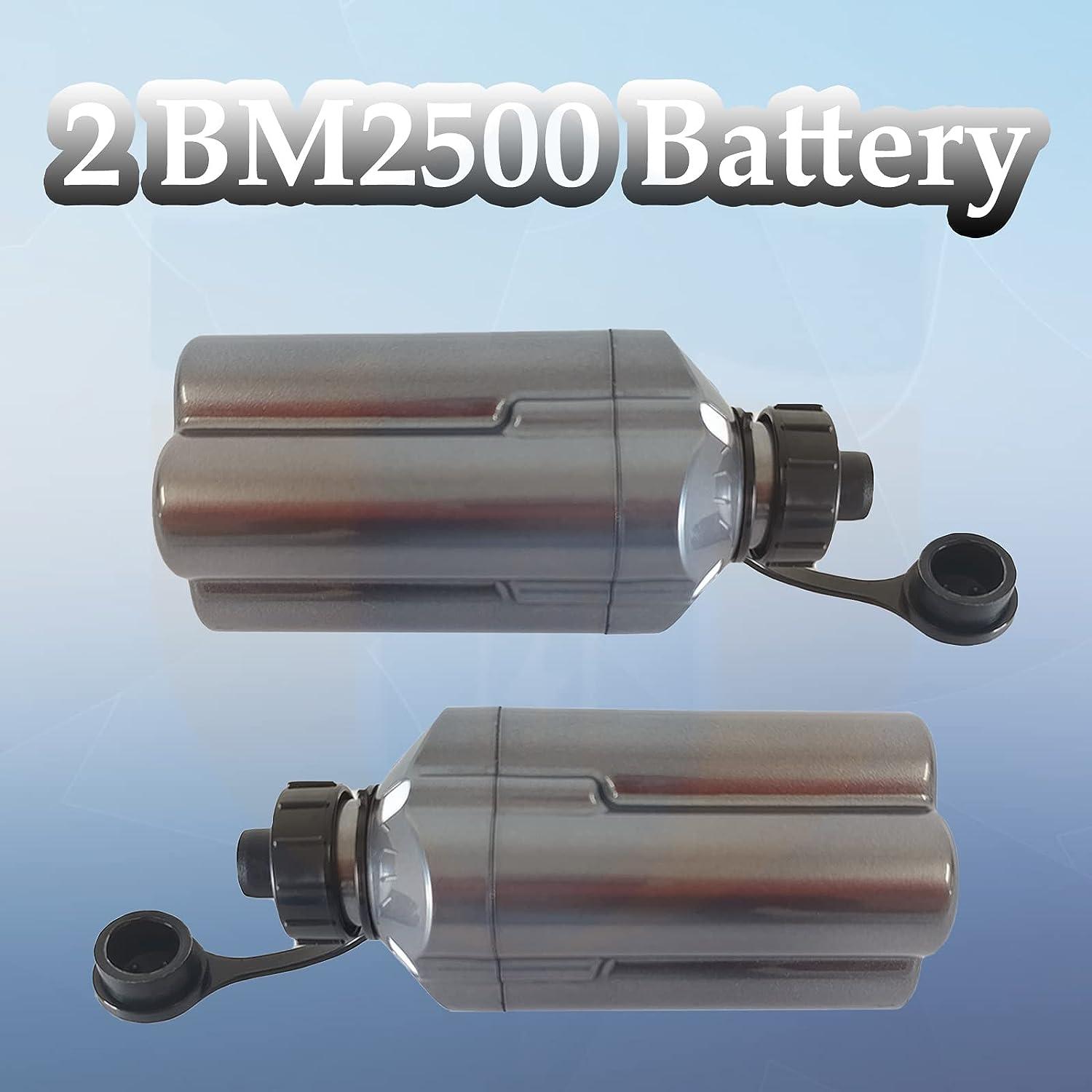 The Power Shop (2PCS BM2500/BM2300) Fishing Reel Battery Replacement for  Daiwa BM2300 BM2900 BM2500 for Shimano BeastMaster 9000 Electric Fishing  Reel Lithium-Ion Battery