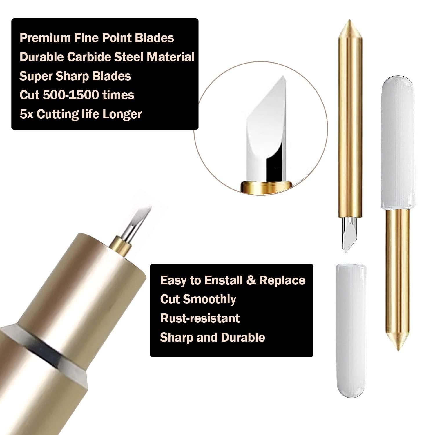 10PCS Premium Fine Point Blade Compatible with Cricut Maker/Maker