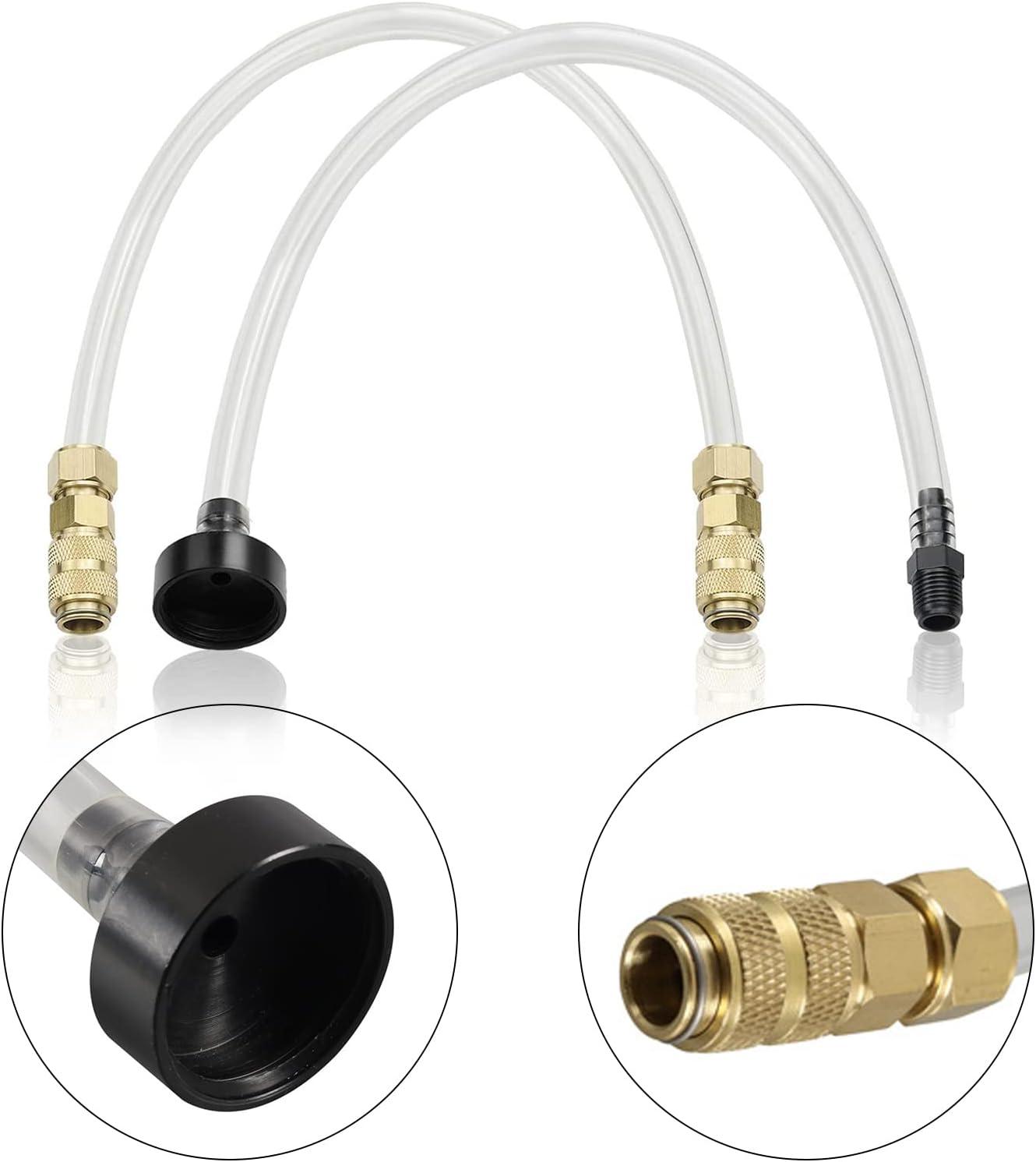 Aumotop Hydraulic Steering Filler Kit Professional RustFree Bleed