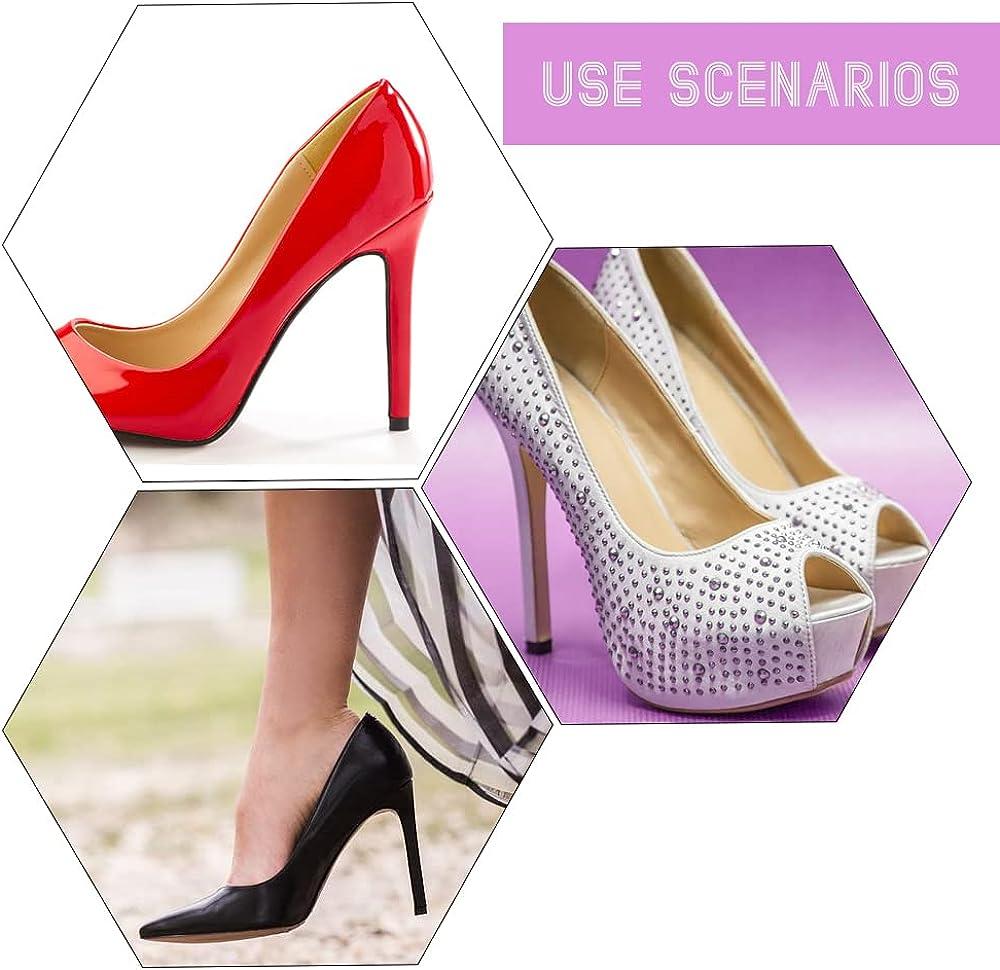XINGYHENG 20 Pairs High Heel Shoes Replacement Tips Women High Heel