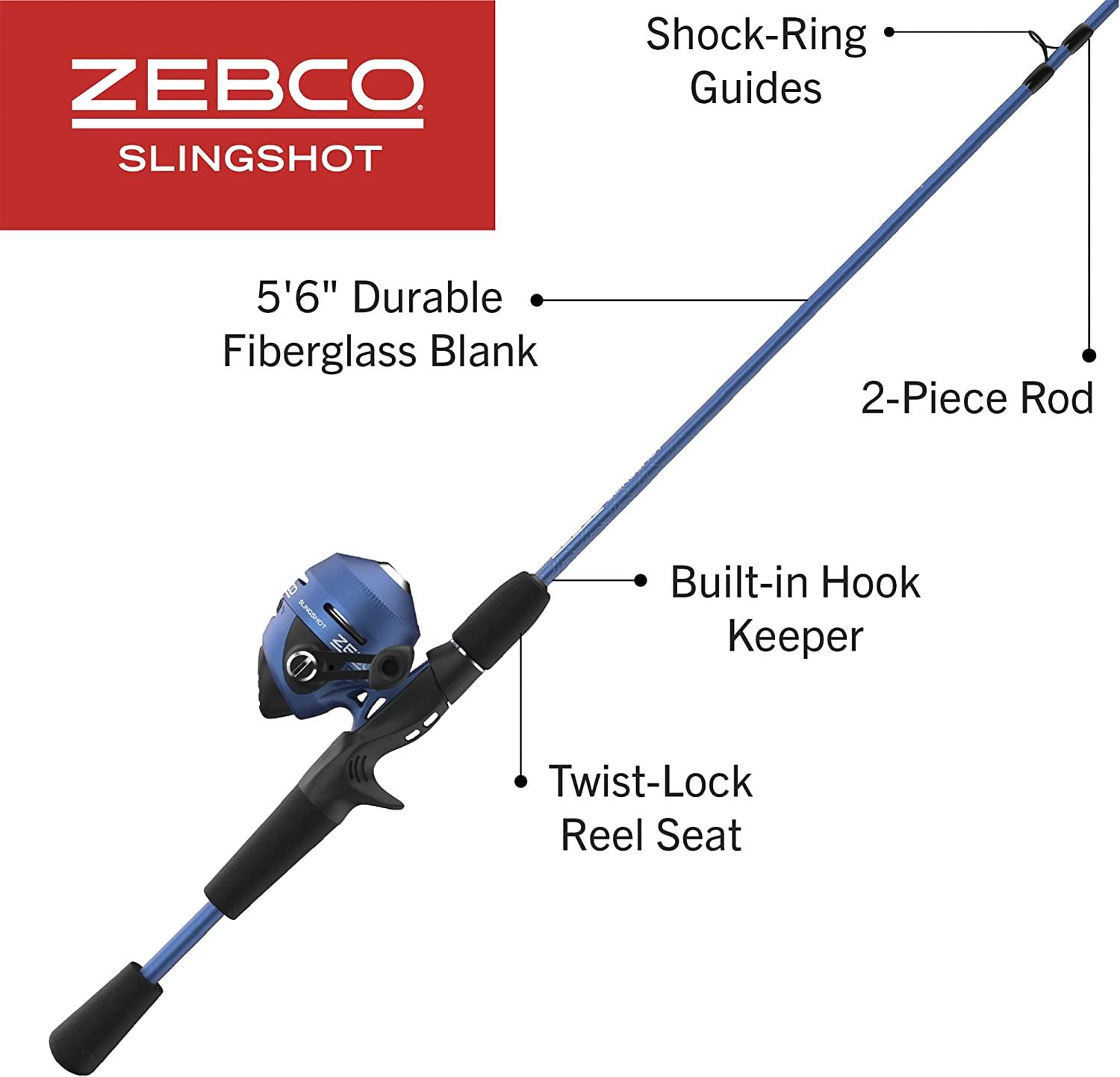 Zebco 33 Custom-Z Spincast Reel and 2-Piece Fishing India | Ubuy