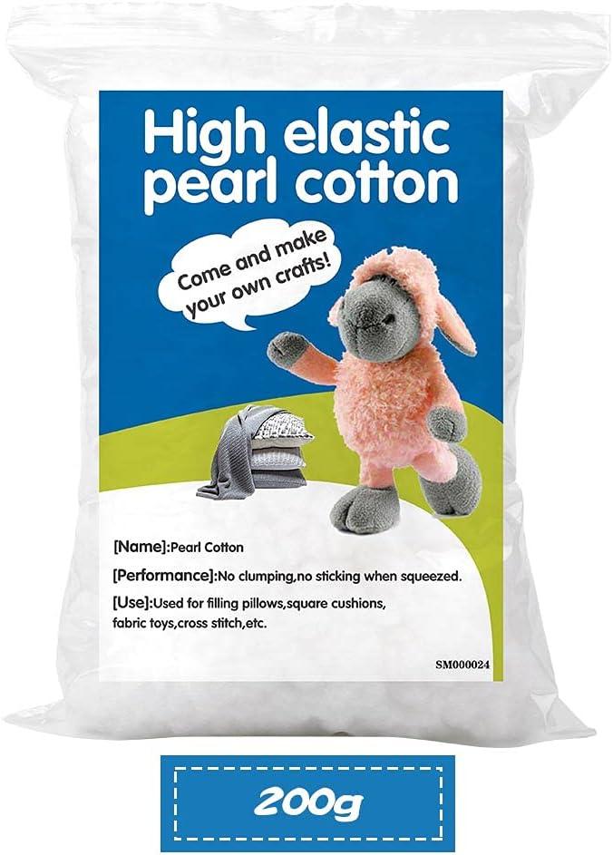 Polyester Fiber Fill Polyester Stuffing Cushion Filling Fill for Pillows,  Cushions, Bean Bags, Stuffed Toys and Crafts 