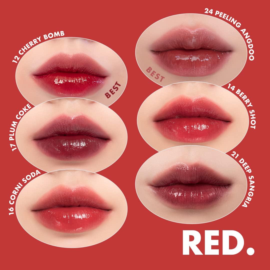 rom&nd Juicy Lasting Tint 23 NUCADAMIA - Long-Lasting MLBB Lip Tint for ...
