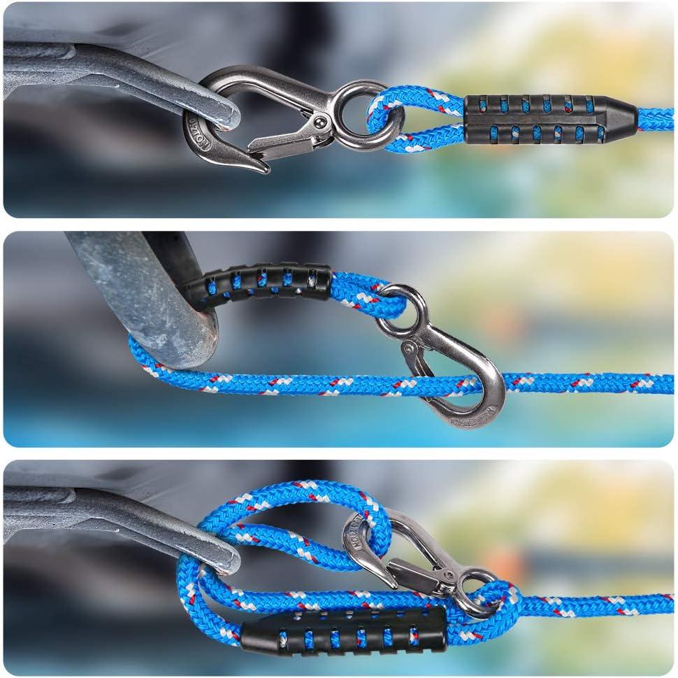 BeneLabel Heavy Duty Boat Tow Harness, 3 Permanent Antirust Stainless Steel Connector Boat Tow