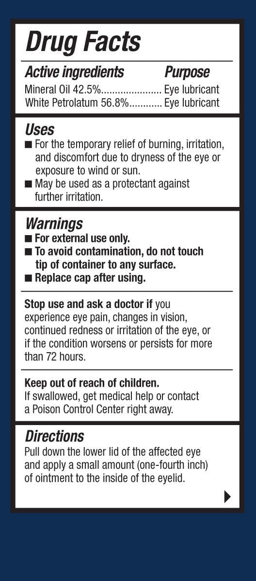 Refresh LacriLube Lubricant Eye Ointment, Nighttime Relief, 0.12 Oz