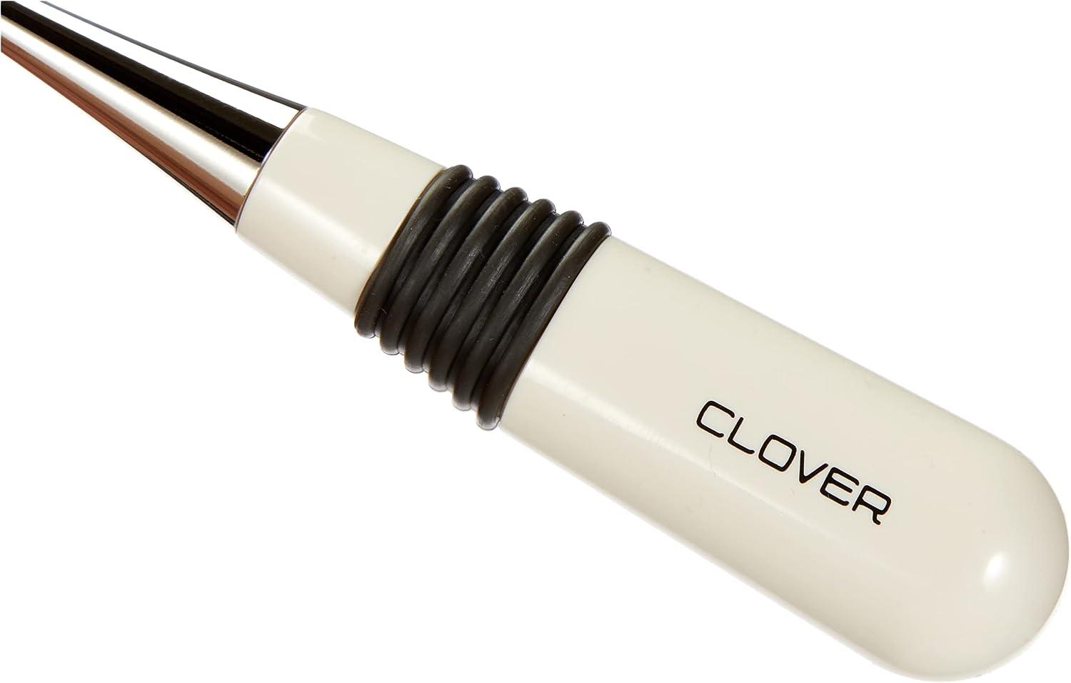 Clover 4880 Curved Awl for Sewing White/Silver