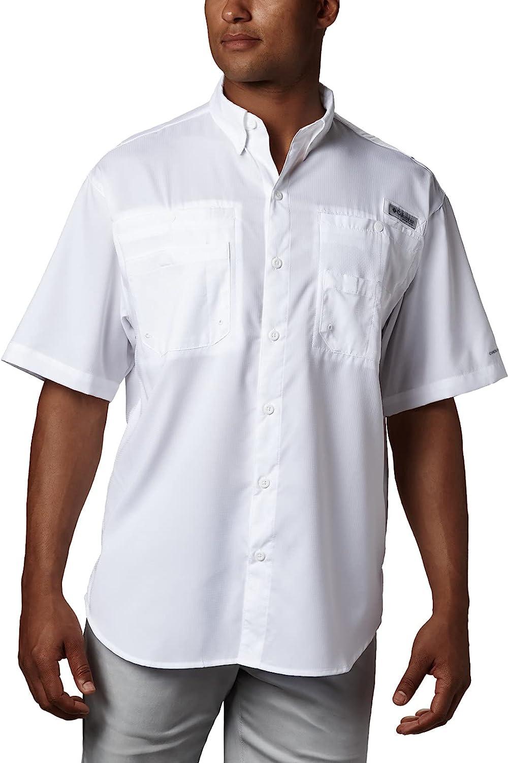 Columbia Mens Omni Shade Short Sleeve Shirt Color Name Ocen Water XX-Large