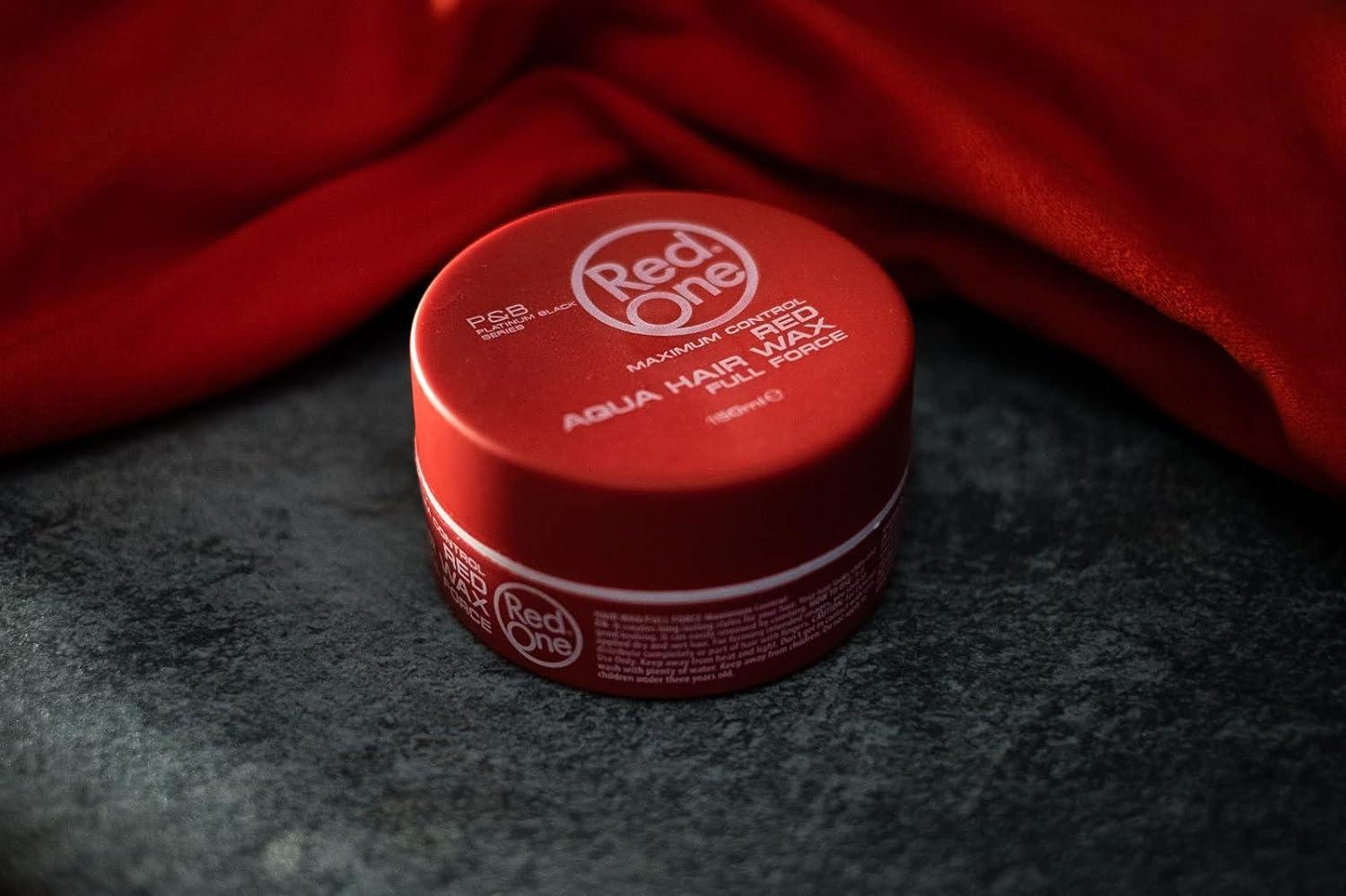D# 1LP（RED CLEAR WAX) 未使用 Red One Aqua Hair Wax Gel 150ml