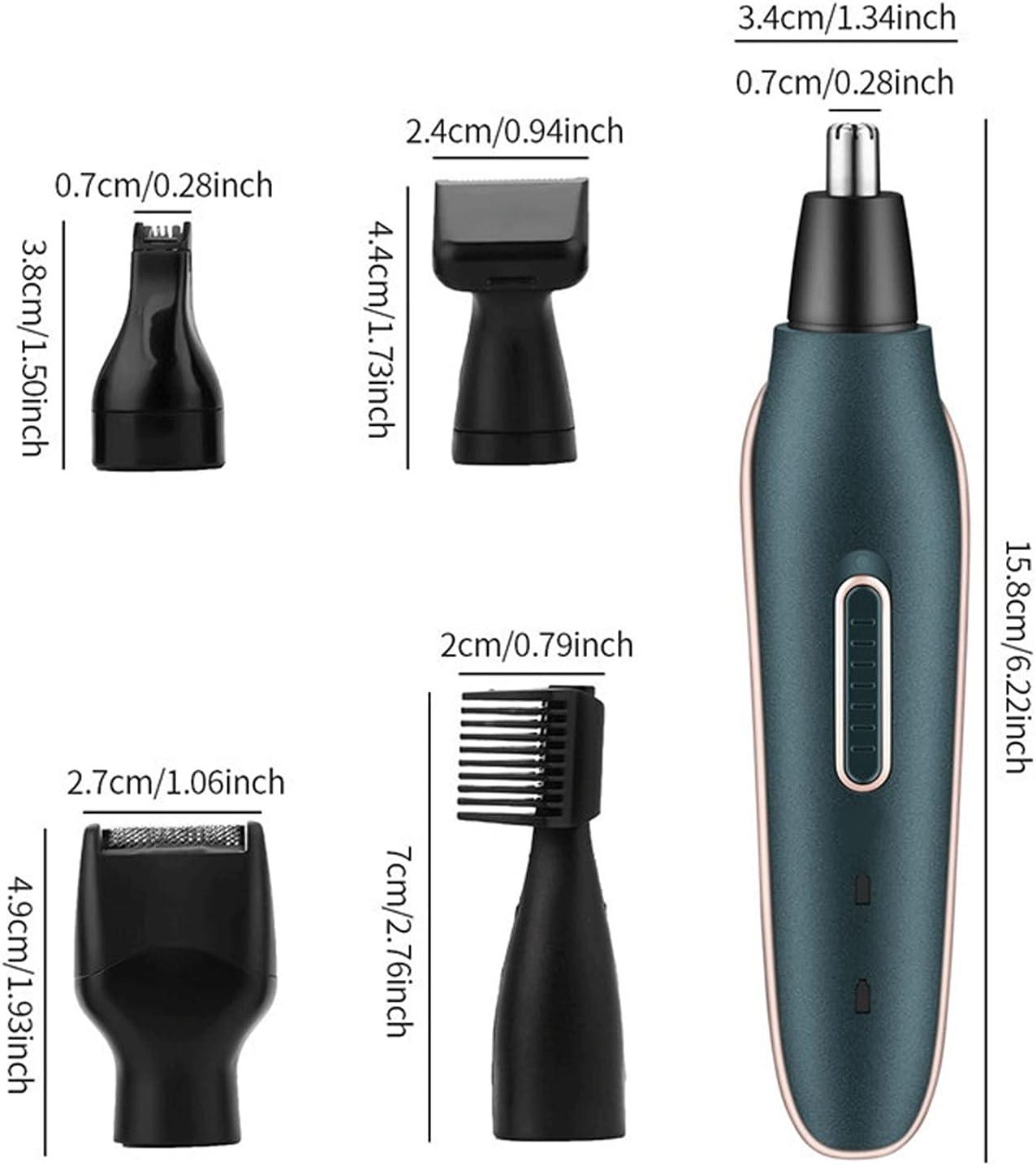 OUSIKA in USB Electric Nose Hair Trimmer for Men Ear Beard