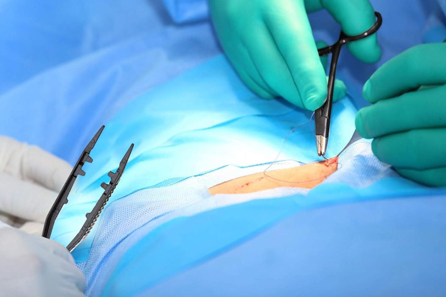 Dukal Single Use Suture Removal Kit Sterile Trays with Scissors