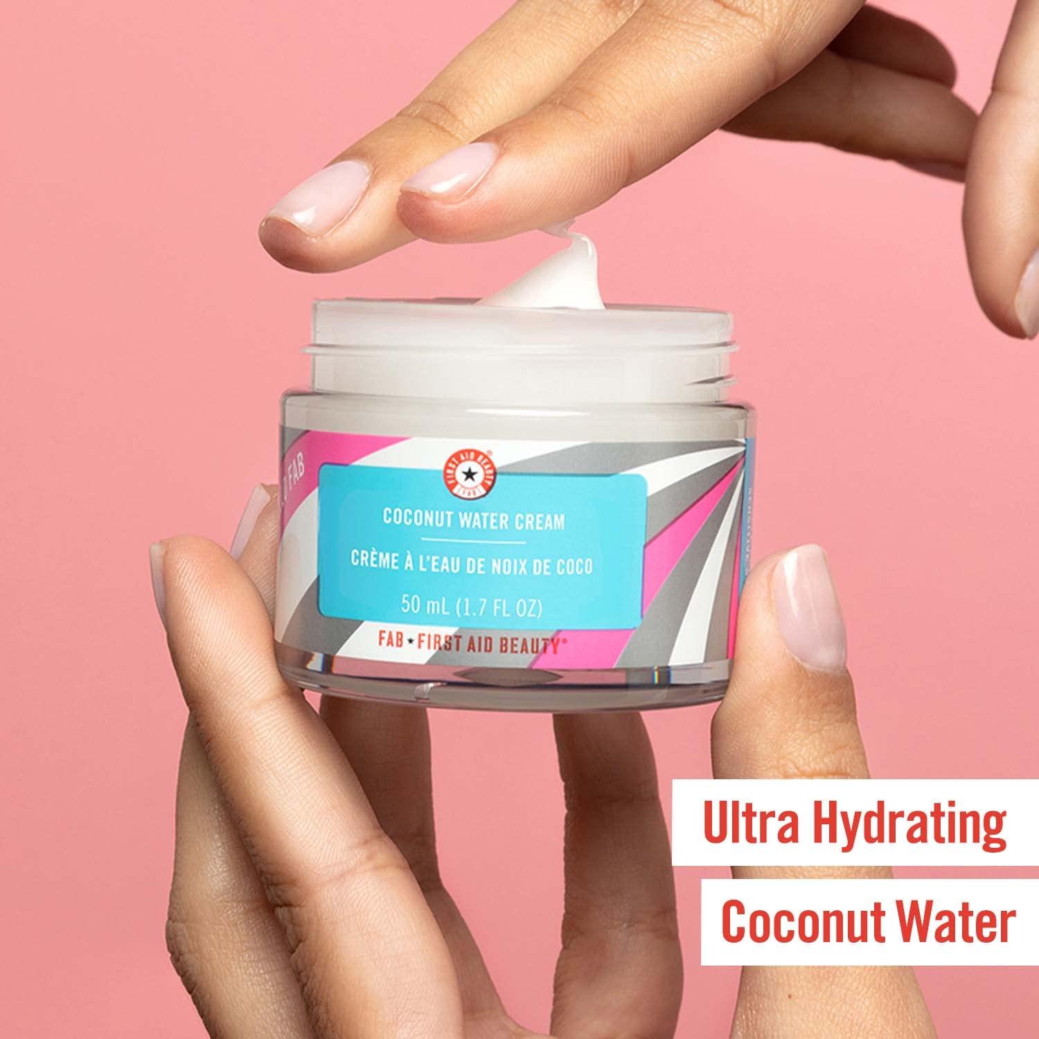 First Aid Beauty Hello FAB Coconut Water Cream Lightweight OilFree