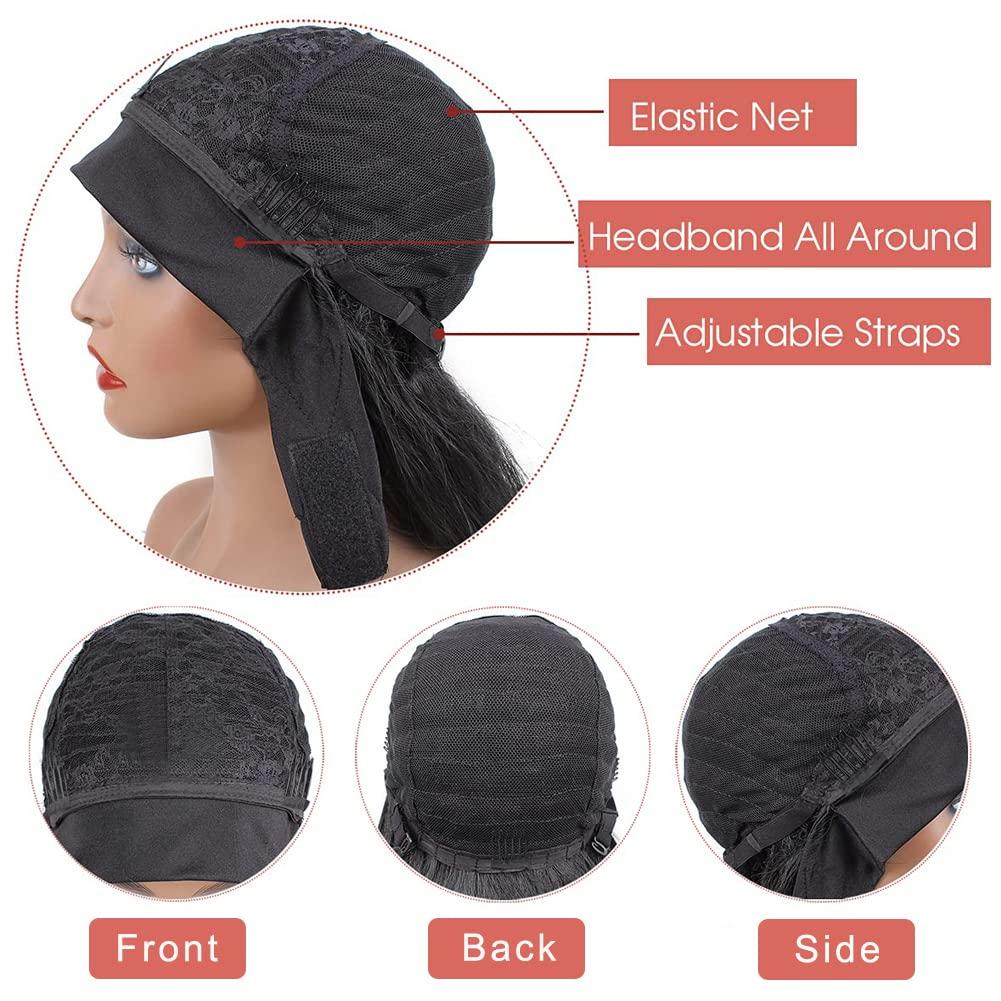 CIMAXIC 3Pcs headgear elastic band Adjustable Elastic Band for Wigs Sewing  Strap for Making Wigs lacefront wigs elastic bands for wig silk wig liner