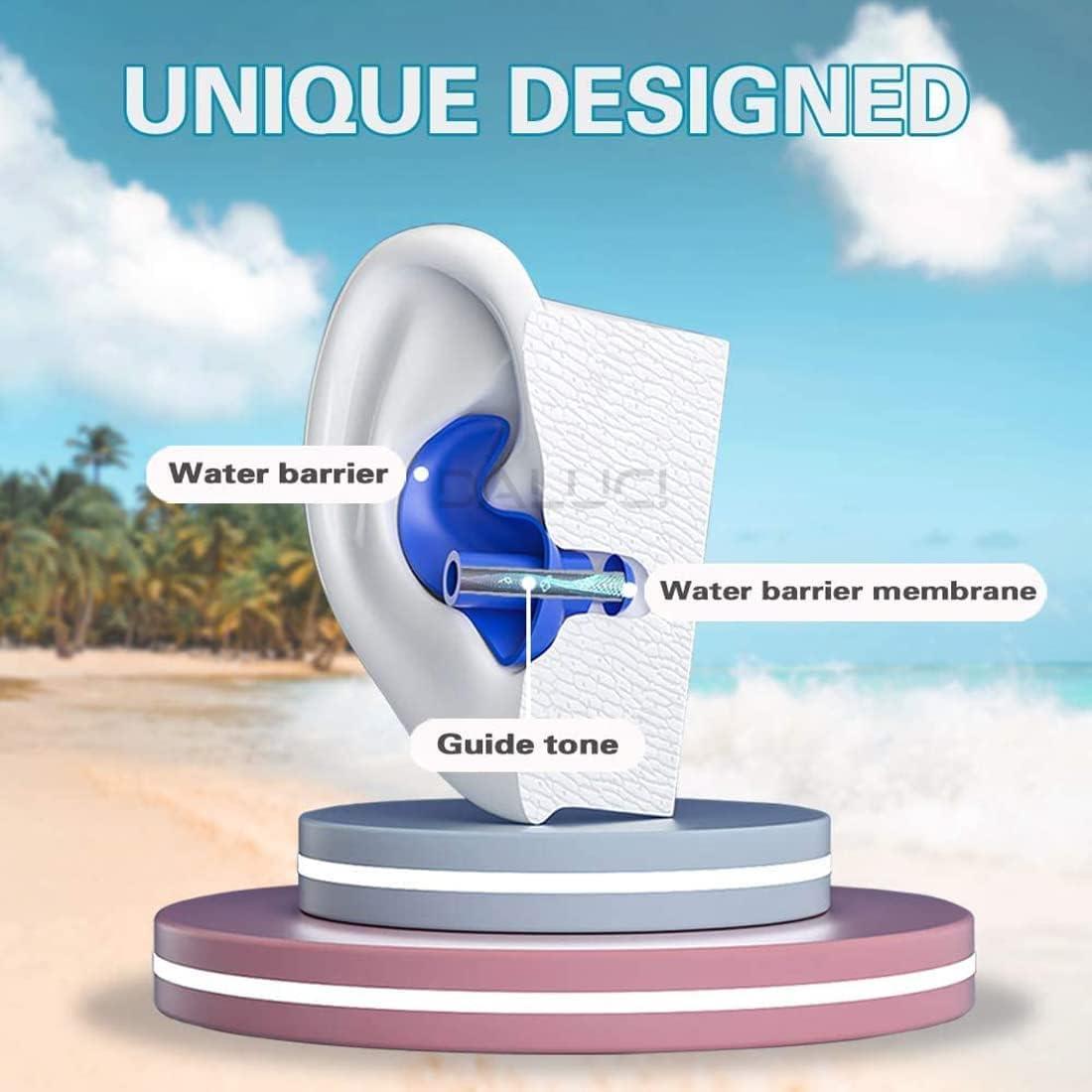 Daluci Swimming Ear Plugs Great Waterproof Ultra Comfy Earplugs Prevent