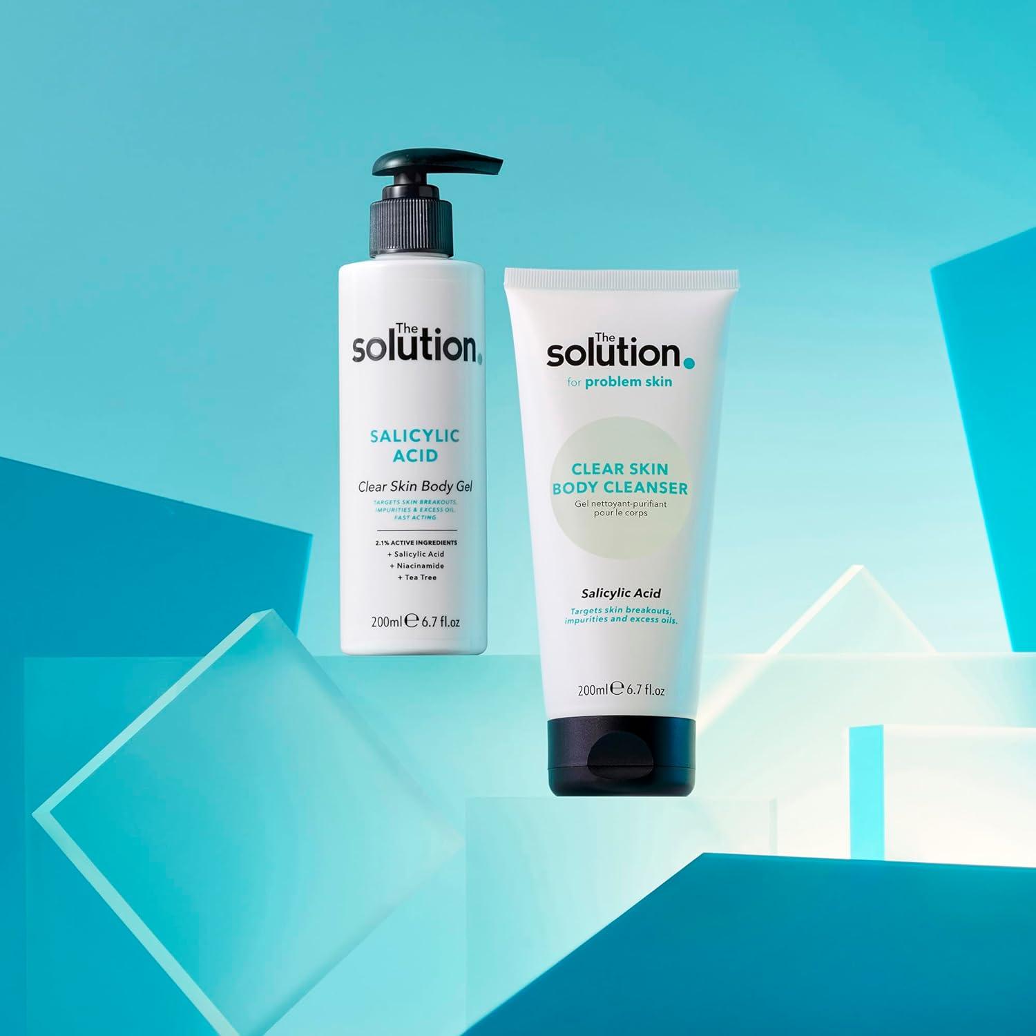 The Solution Salicylic Acid Clear Skin Body Gel Targets Skin Breakouts
