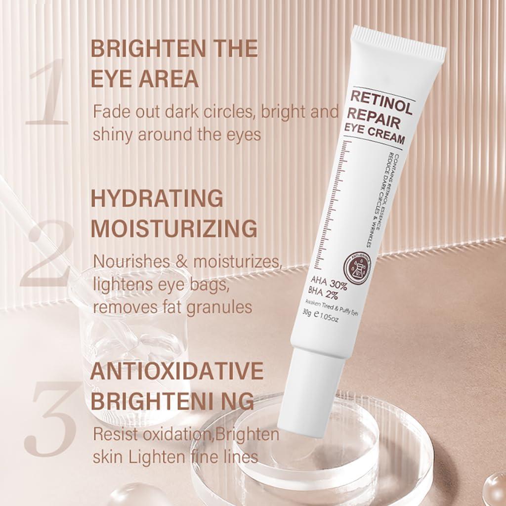 Retinol Eye Cream Retinol Serum Eye Cream for Dark Circles and Puffy ...