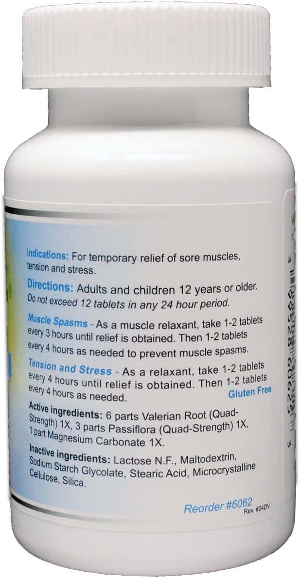 Wonder Laboratories Valerian Natural Relaxant for Tension Relief Leg