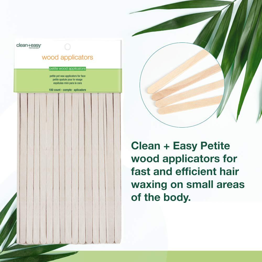 Clean+Easy Large Wax Applicator Sticks