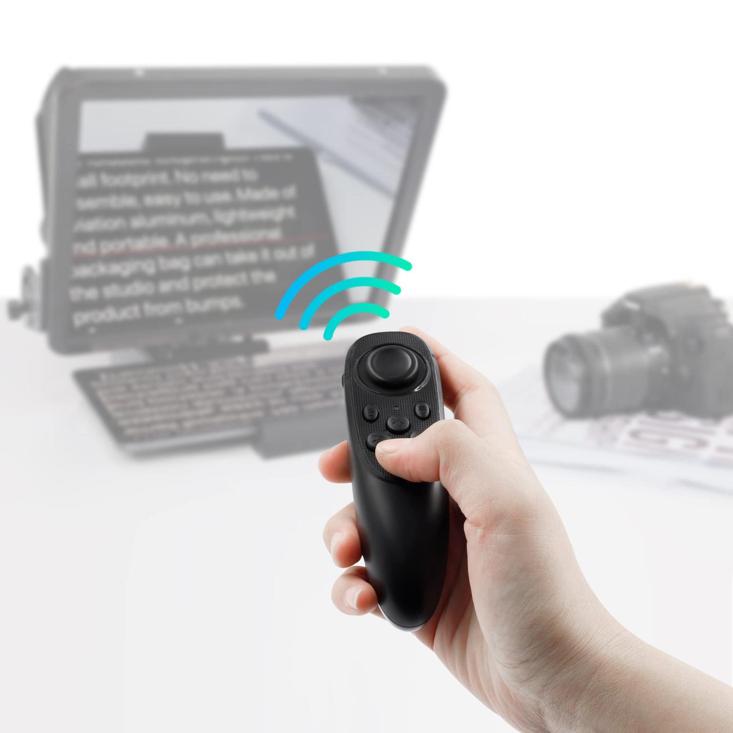 Telescript Prompter Remote Controller Usb ILOKNZI Remote Control for Teleprompter | Includes Teleprompter App V1 ...