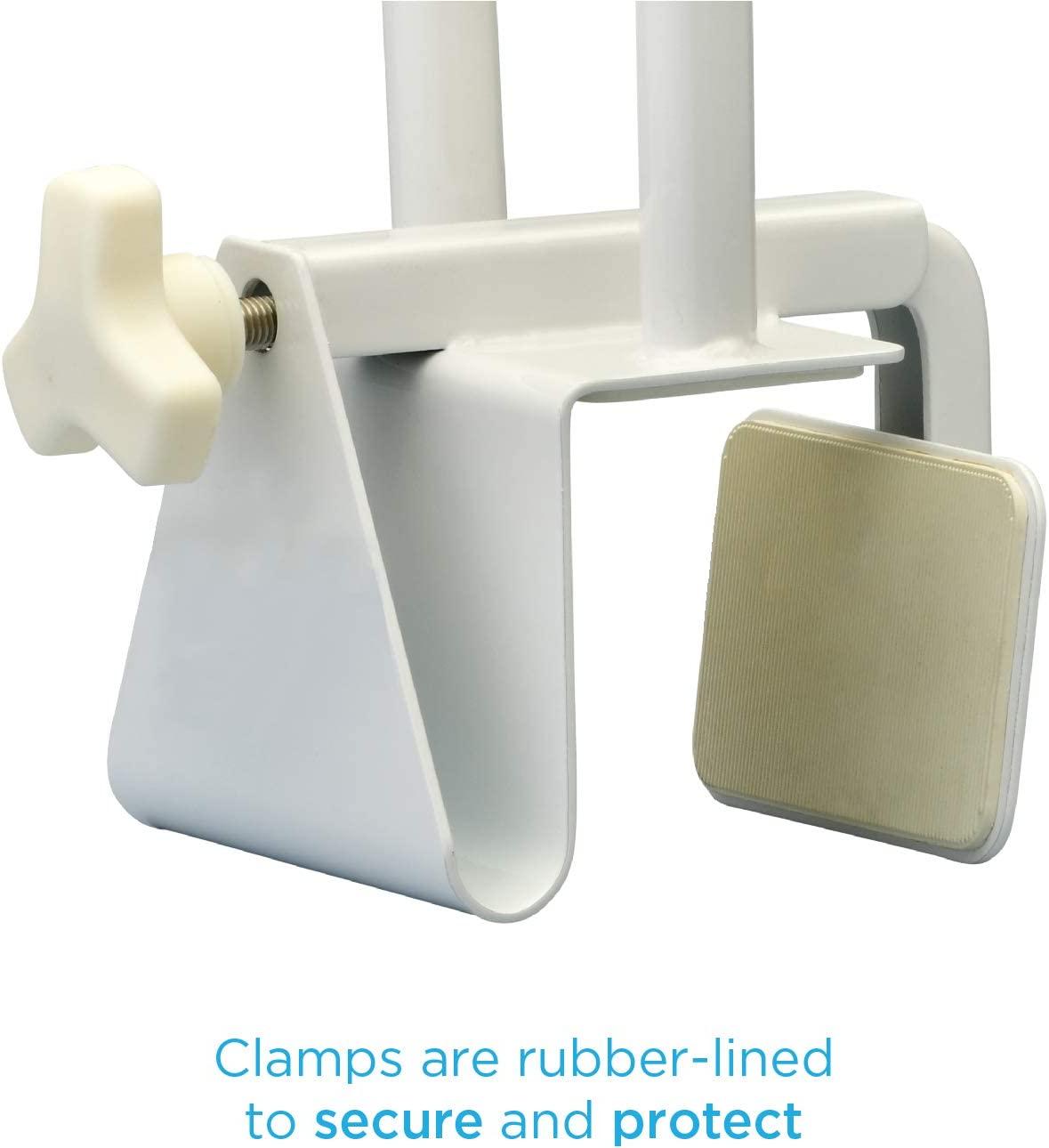 NOVA Bathtub Safety Rail, Tub Grab bar for Bathroom, Clamps to Side of