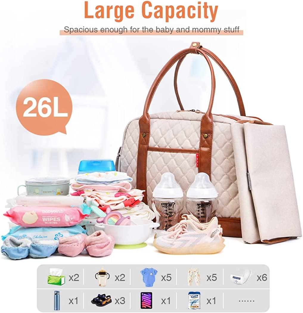 25 Styles Baby Diaper Bag Organizer Reusable Waterproof Wet Dry Fashion  Print Travel Nappy Zipper Mummy Small Storage Bag Pocket