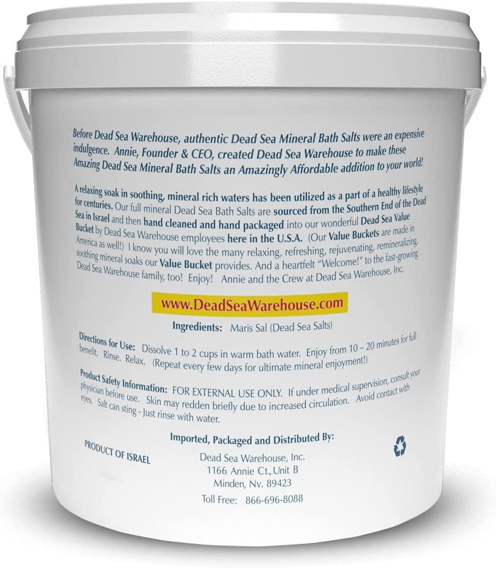 Dead Sea WarehouseAmazing Minerals Dead Sea Bath Salts,100 Full Mineral Therapeutic Bath Salts