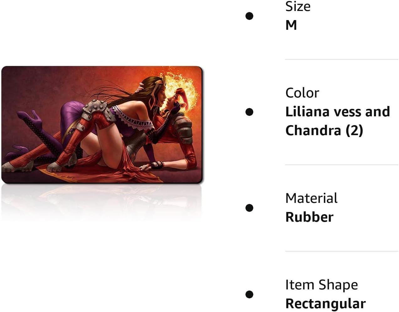Liliana Vess and Chandra Board Game TCG Playmat | 23.6x13.8 inches | Compatible for TCG MTG | Free Bag Included | Buy Now with Express International Delivery | GoSupps.com Liliana Vess and Chandra Board Game TCG Playmat | 23.6x13.8 inches | Compatible for TCG MTG | Free Bag Included | Buy Now with Express International Delivery | GoSupps.com