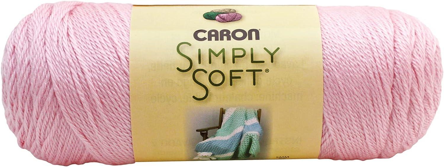 3 Caron SIMPLY SOFT 6 oz. Acrylic Off White