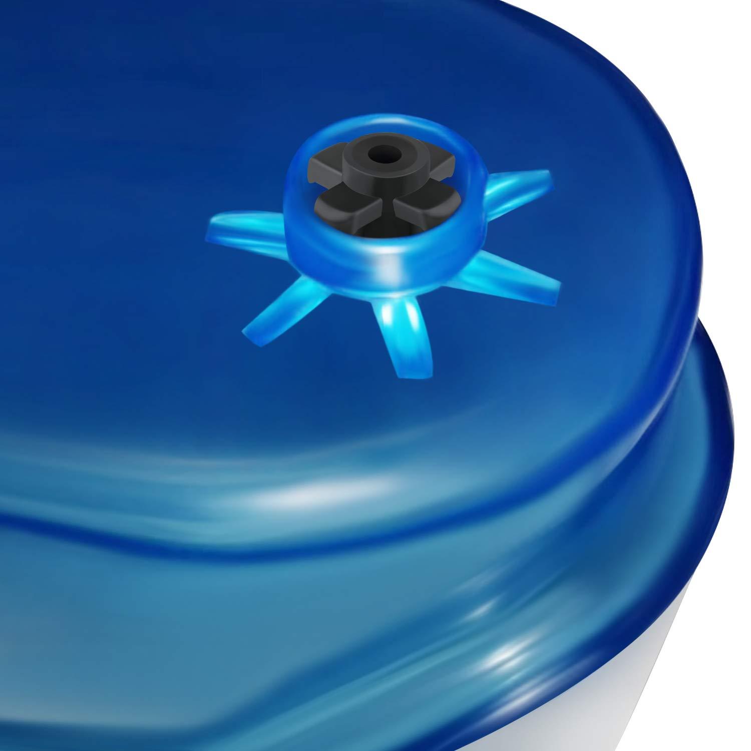 6 Pieces Replacement Part Reservoir Tank Valve Rubber Gasket for Water