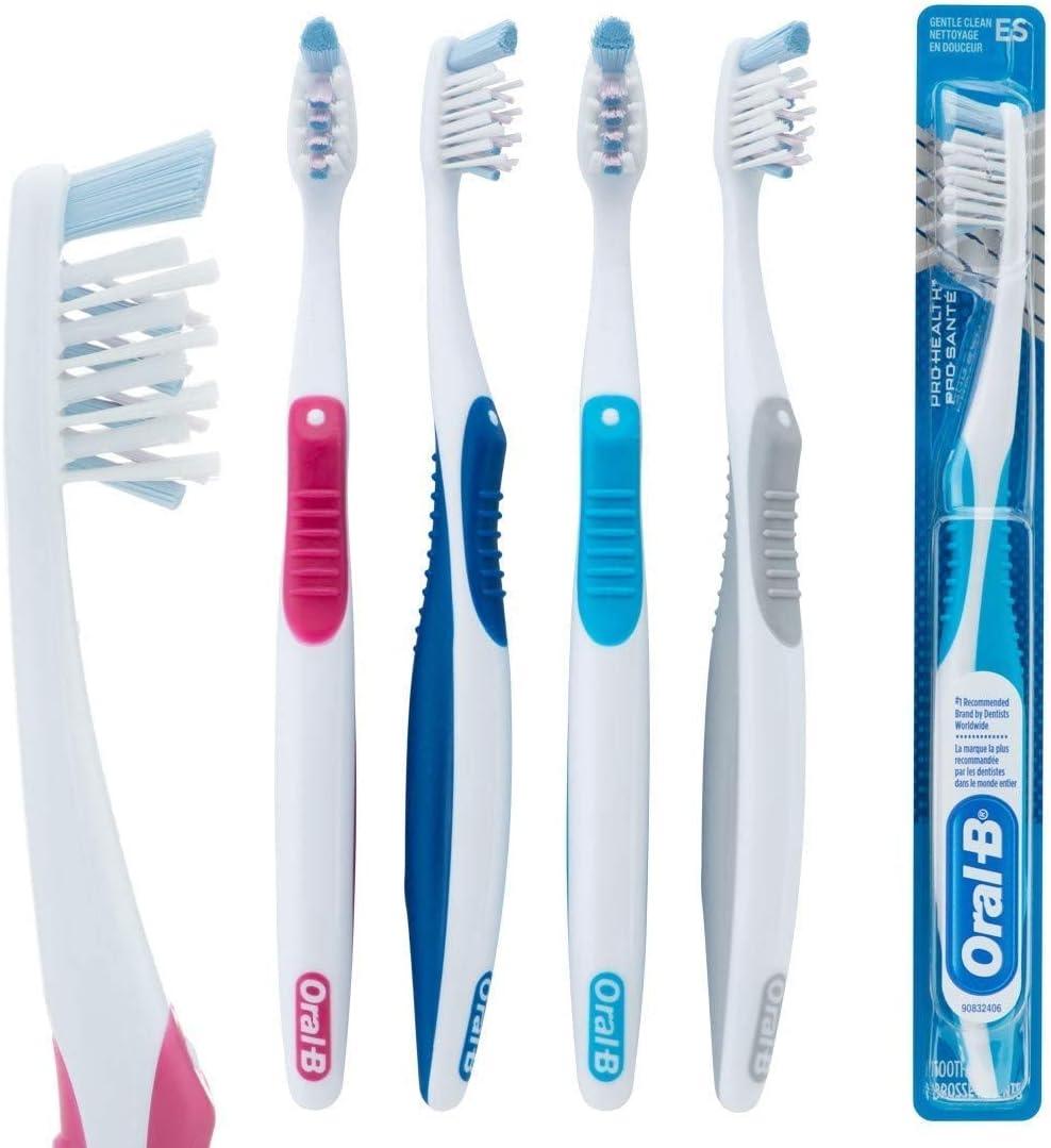 OralB Gentle Clean Manual Toothbrush 35 Extra Soft Pack of 4
