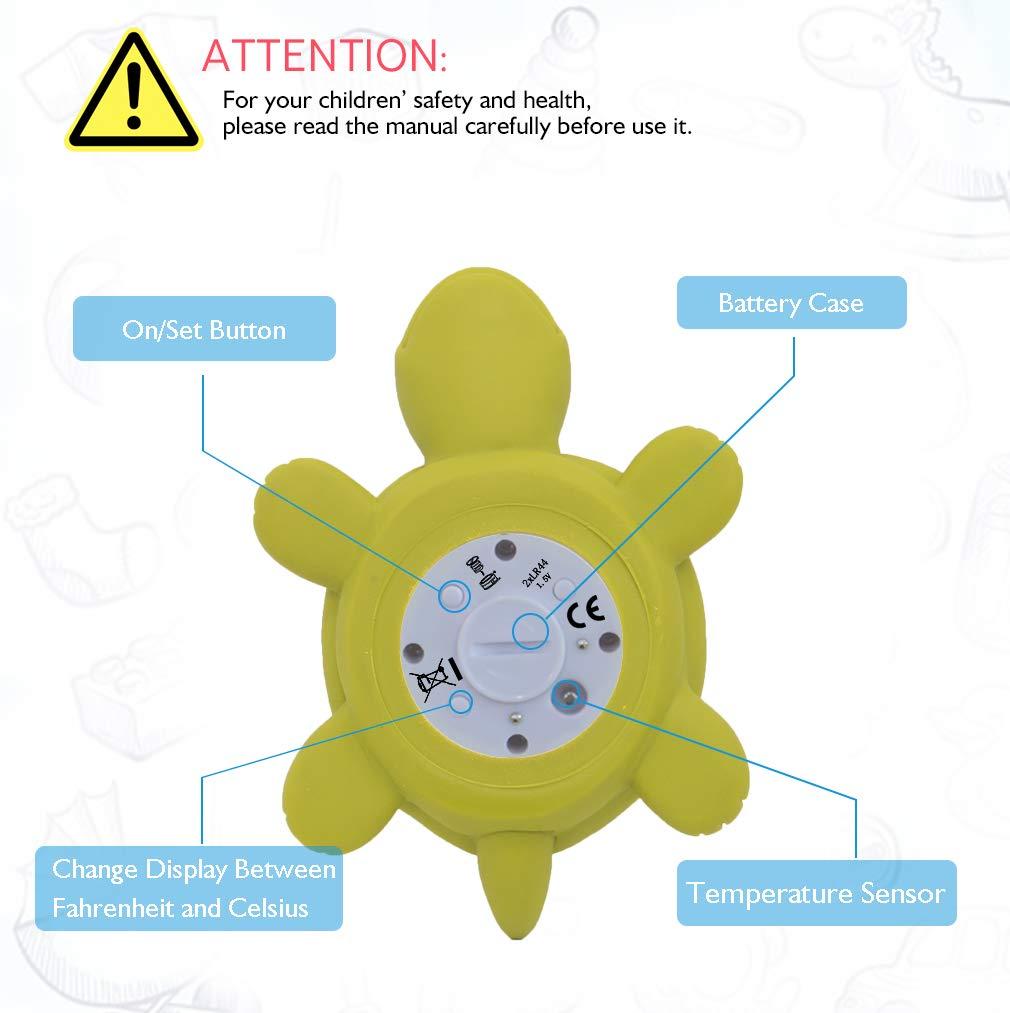 Nuby bath thermometer and clock cheap turtle