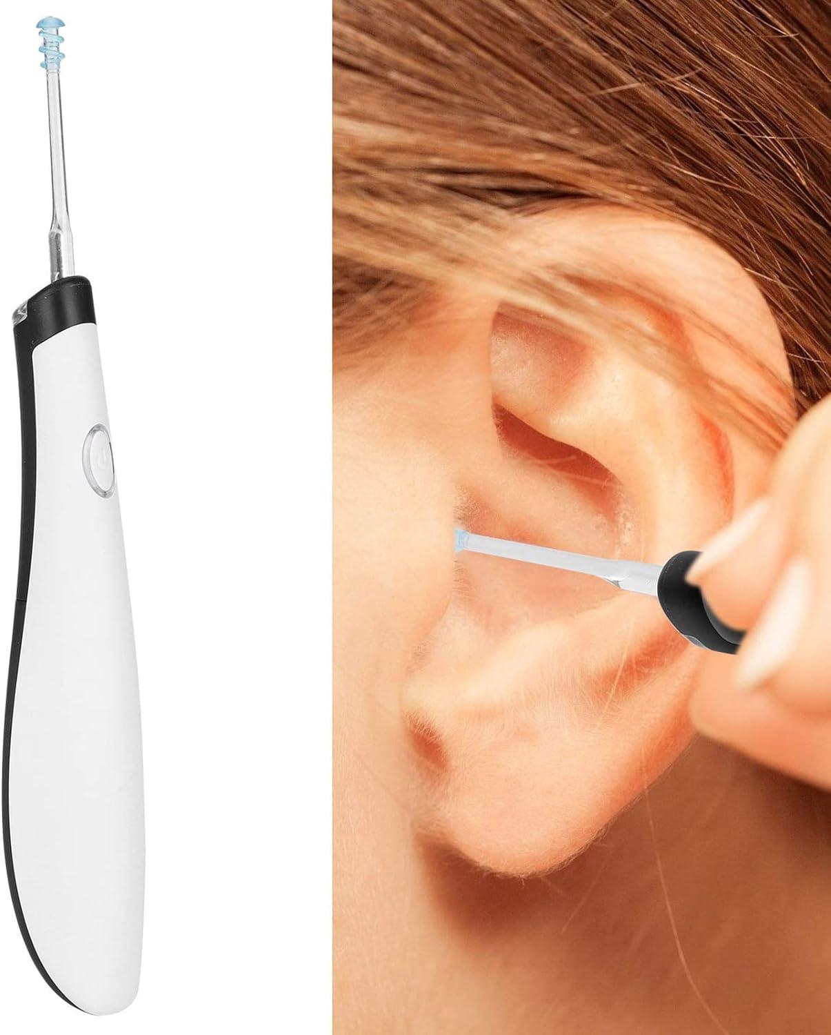 Portable Vibrating Ear Picker Electric Ear Spoon Ear Wax Pickup Set for