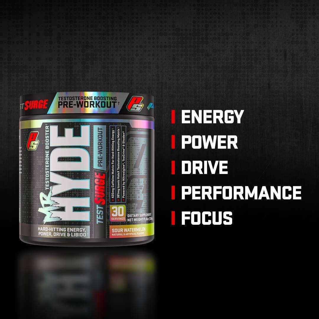 ProSupps Mr. Hyde Test Surge Testosterone Boosting Pre ...