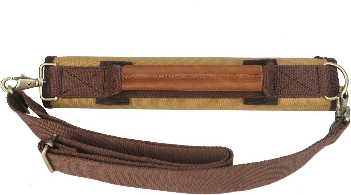 TOURBON Canvas Mini Golf Carry Sunday Bag - Lightweight Training