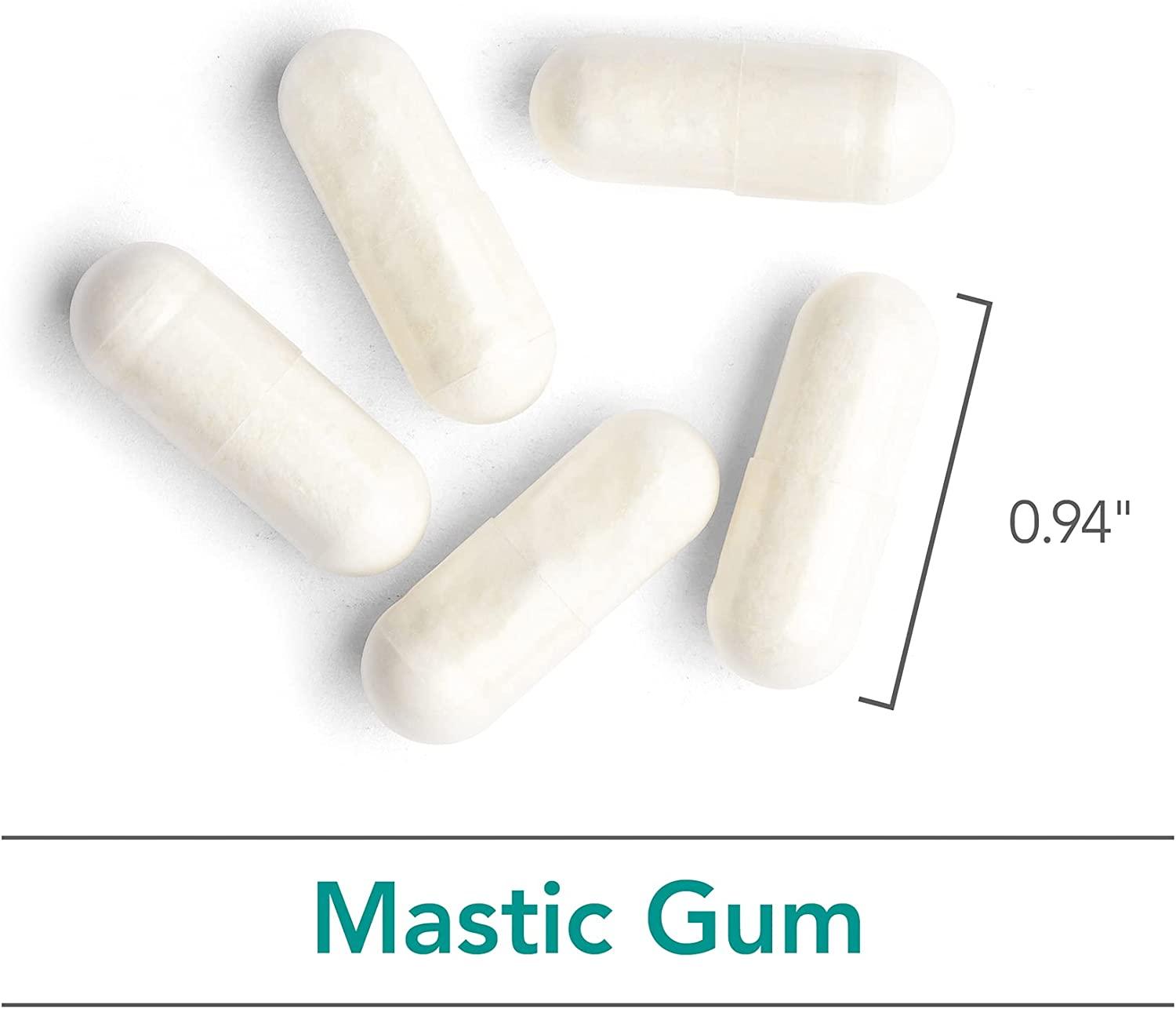 Nutricology Mastic Gum Chios Gum Mastic 240 Vegetarian Capsules