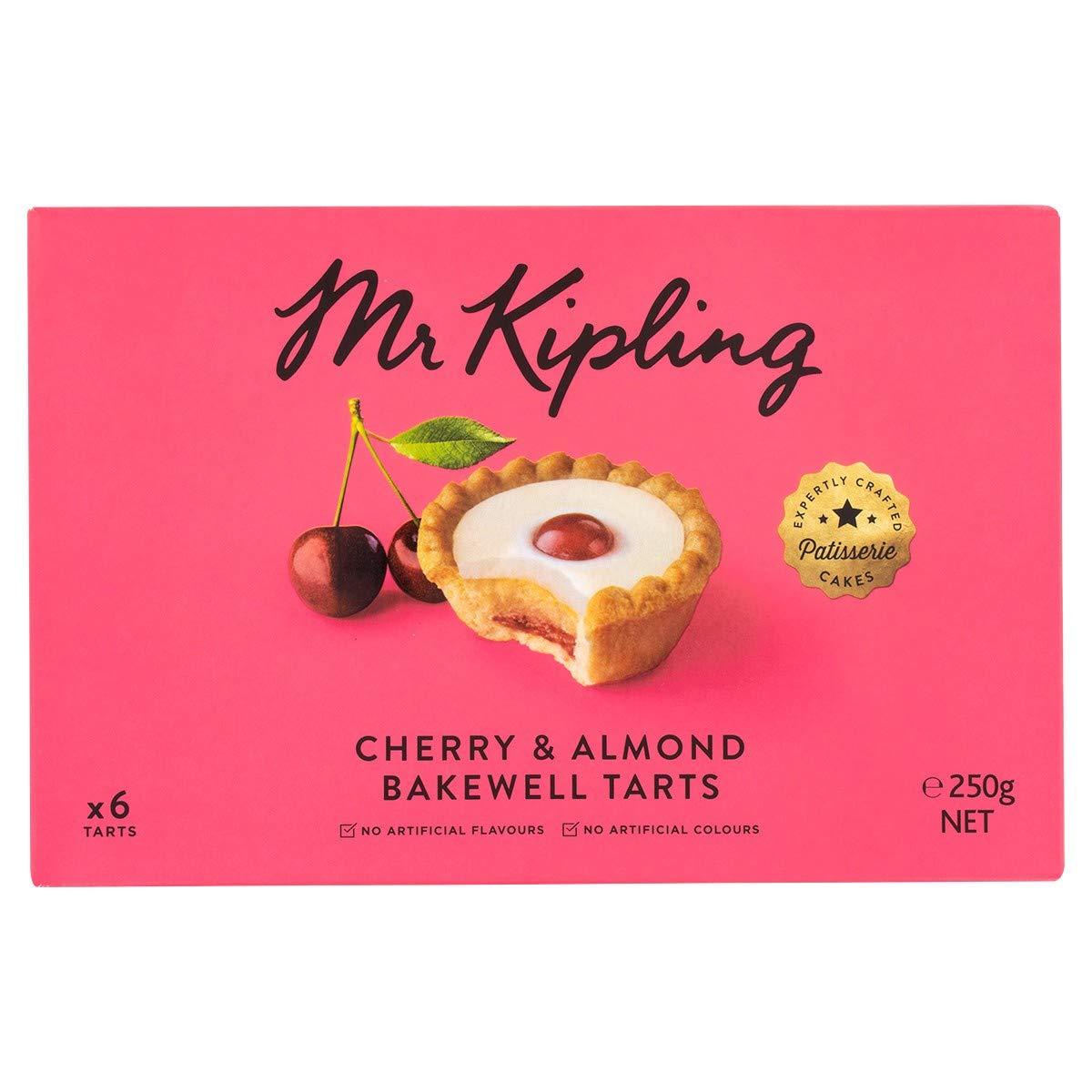 Mr Kipling Cakes Cherry Bakewells 6 Pack