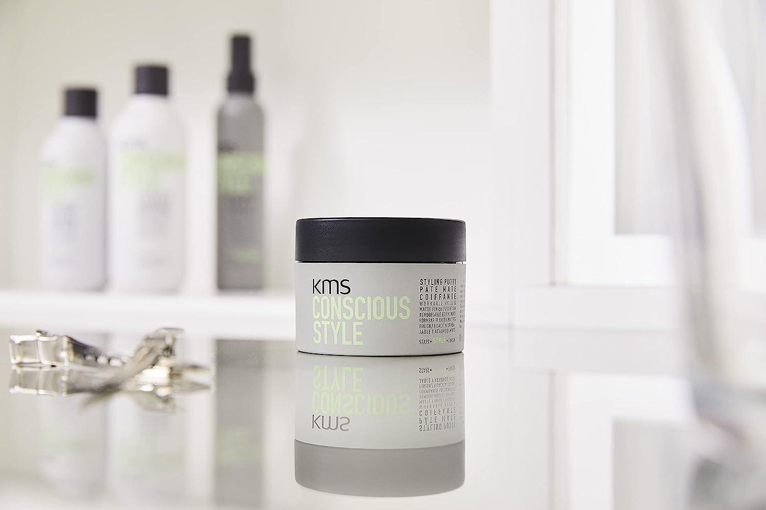 KMS CONSCIOUSSTYLE MatteTexture Finish Styling Putty 75mL, 2.5 fl. oz.