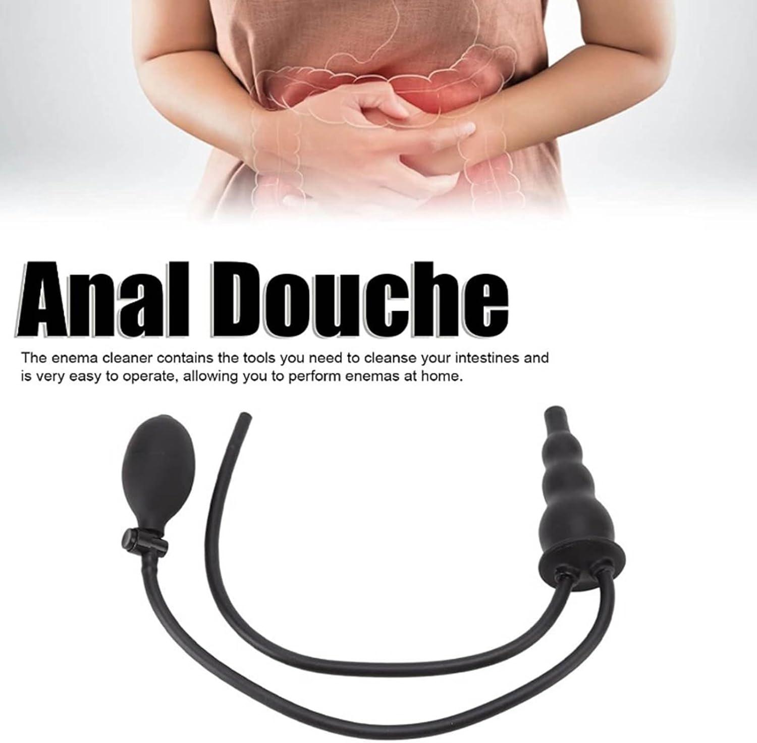 XCELLO Inflatable Enema Plug - Reusable Silicone Anal Shower for Intestinal  Cleaning | Ergonomic Unisex Health Tool | Buy Now with Express  International Delivery