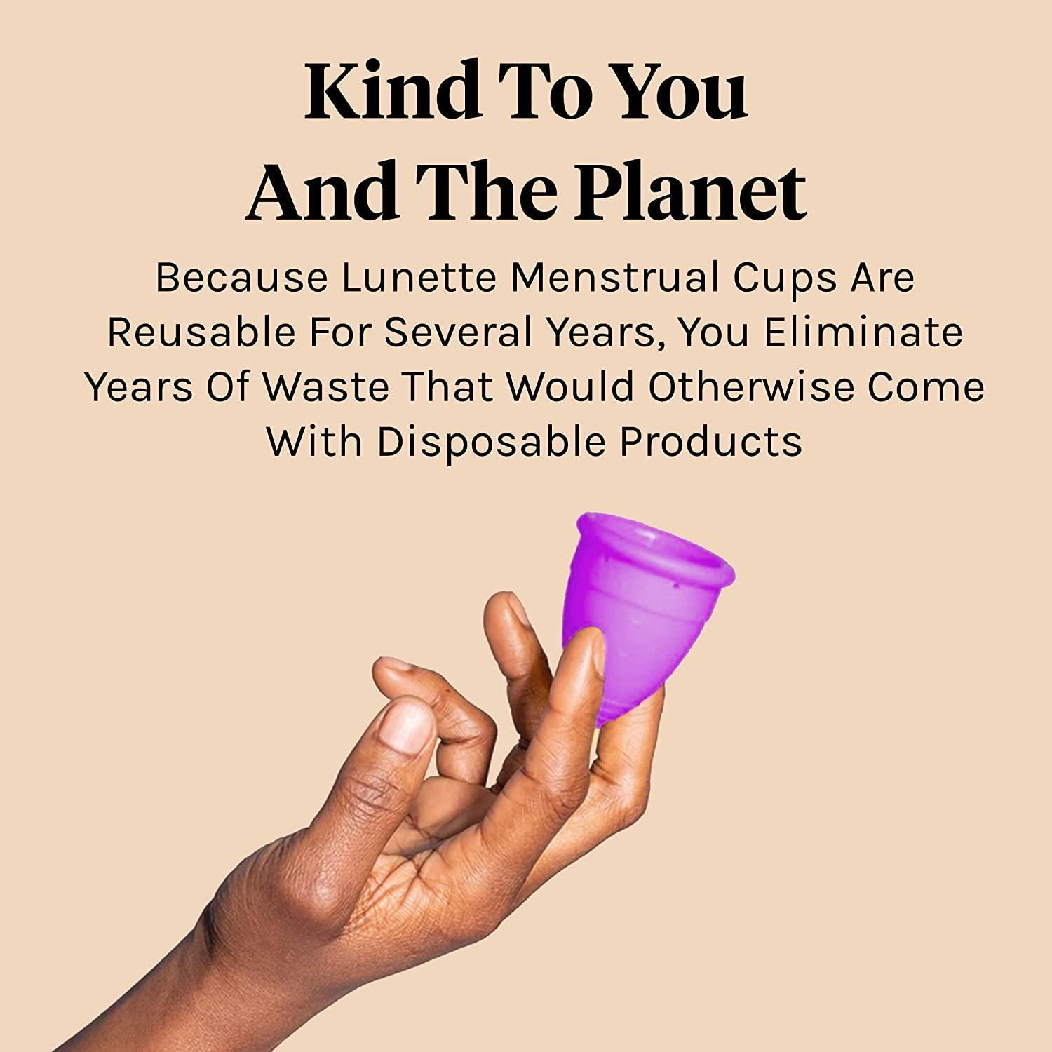 Reusable Menstrual Cup, Model 2 Period Cup for Moderate to