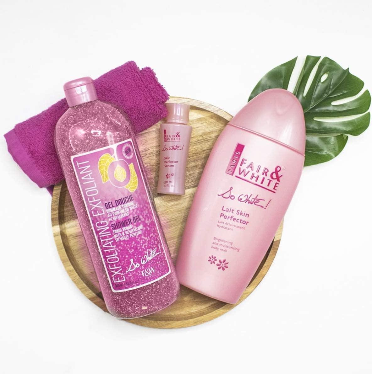 Fair & White So White Exfoliating Shower Gel/Tonic Scrub 940ml / 31.8fl.oz.