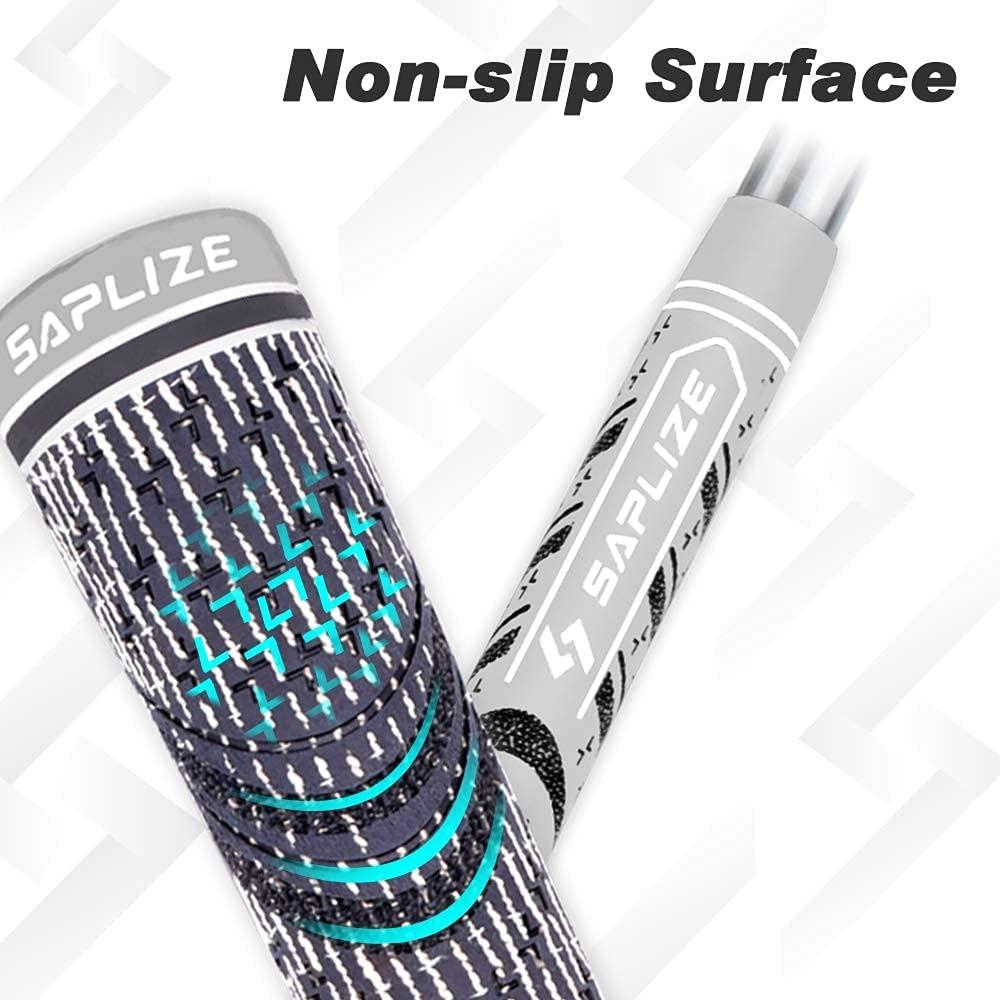 SAPLIZE CL03 Hybrid Golf Grips 13 Pack, Options of Upgrade kit(13 Grips